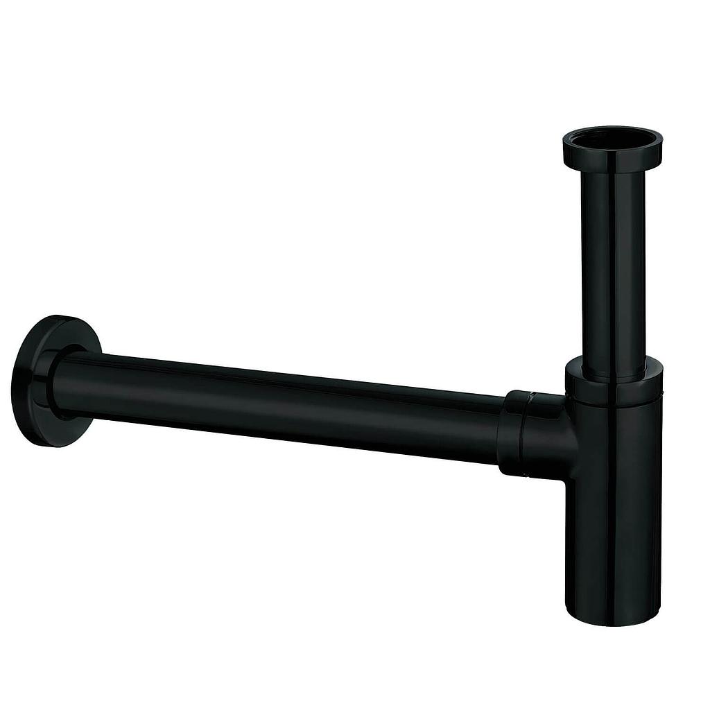 Minimalist Round Bottle Trap - Matt Black