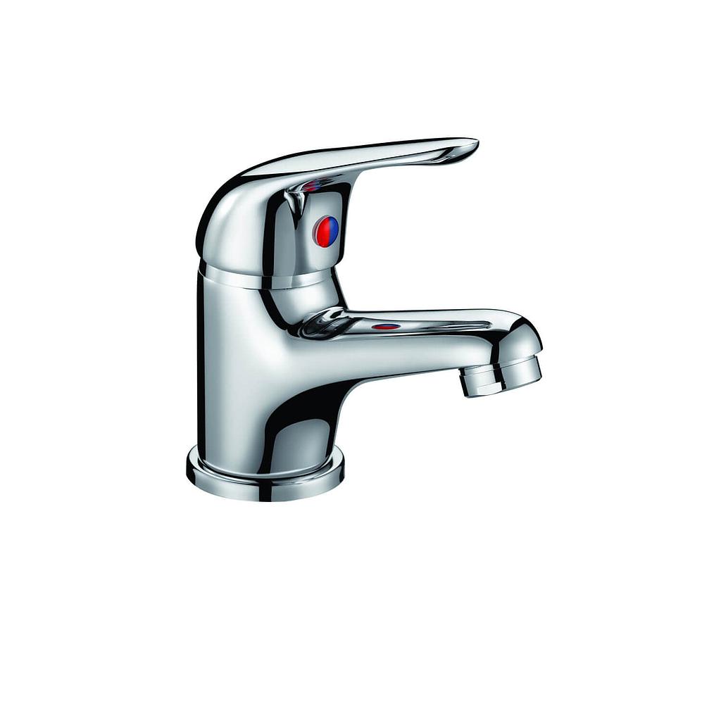 Mono Basin Mixer with Push Waste 40mm - Chrome