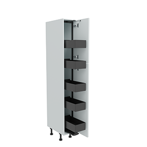 300mm Tall Planero Swing Out Larder Unit - 715mm Top Door (Medium)