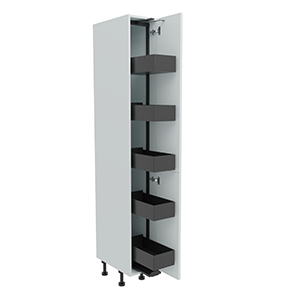 300mm Tall Planero Swing Out Larder Unit - 895mm Lower Door (High)