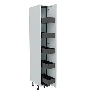 300mm Tall Planero Swing Out Larder Unit - 895mm Top Door (High)