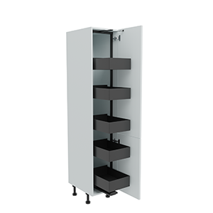 400mm Tall Planero Swing Out Larder Unit - 715mm Lower Door (Medium)