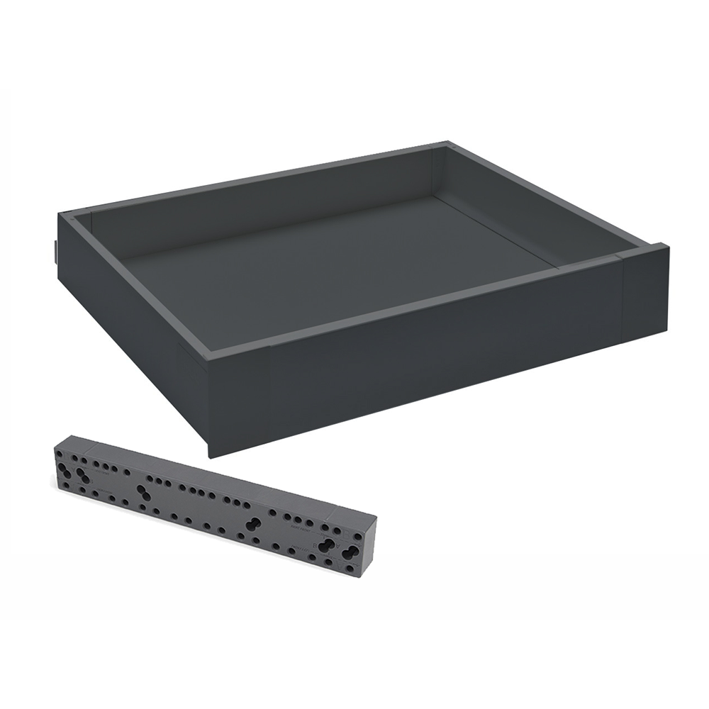 Internal Soft Close Shallow Drawer with Spacer