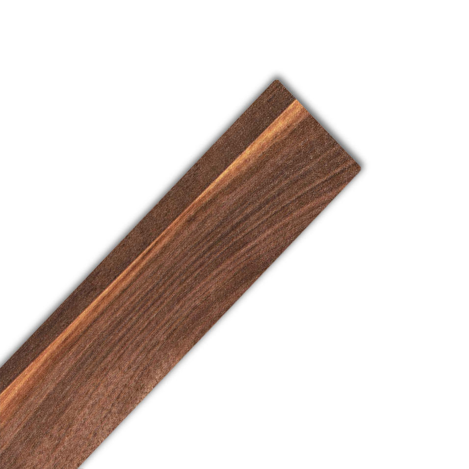 Axiom Wide Planked Walnut Laminate Edging Strip - 2m