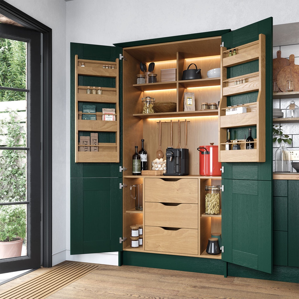 Wide kitchen pantry discount