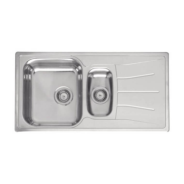 Reginox DIPLOMAT 1.5 Bowl Stainless Steel Sink -