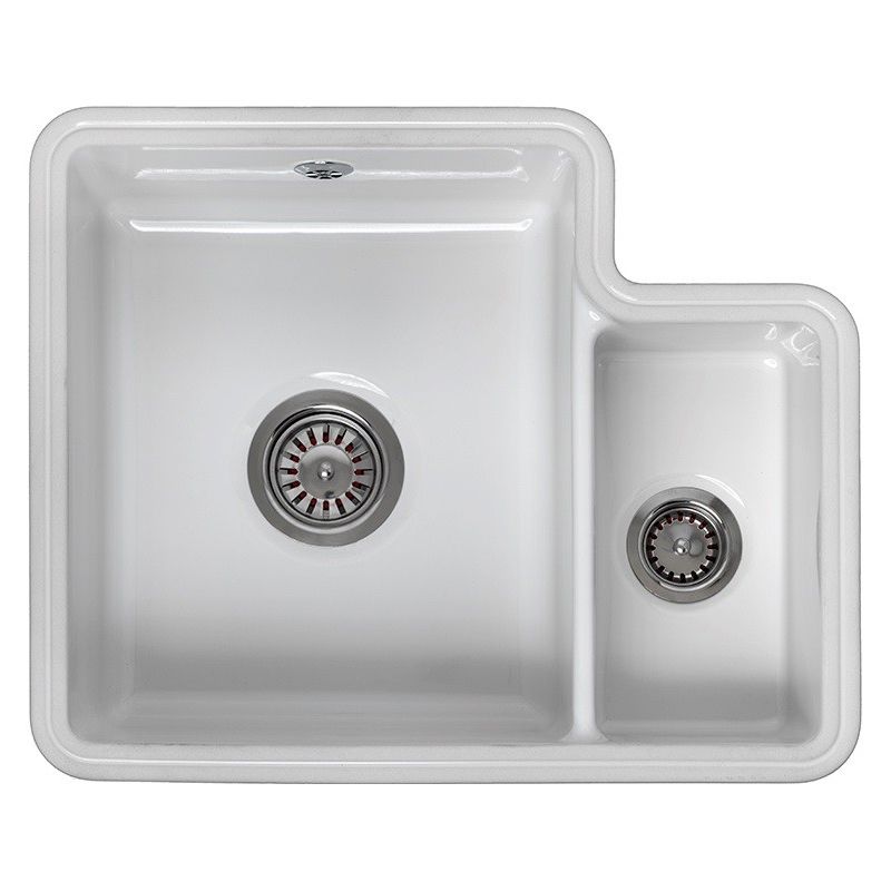 Reginox 1.5 Bowl Inset or Undermount Ceramic Sink