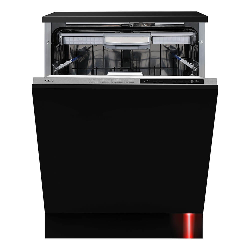 CDA CDI6372 Fully Integrated 60Cm Dishwasher, 8 Programs