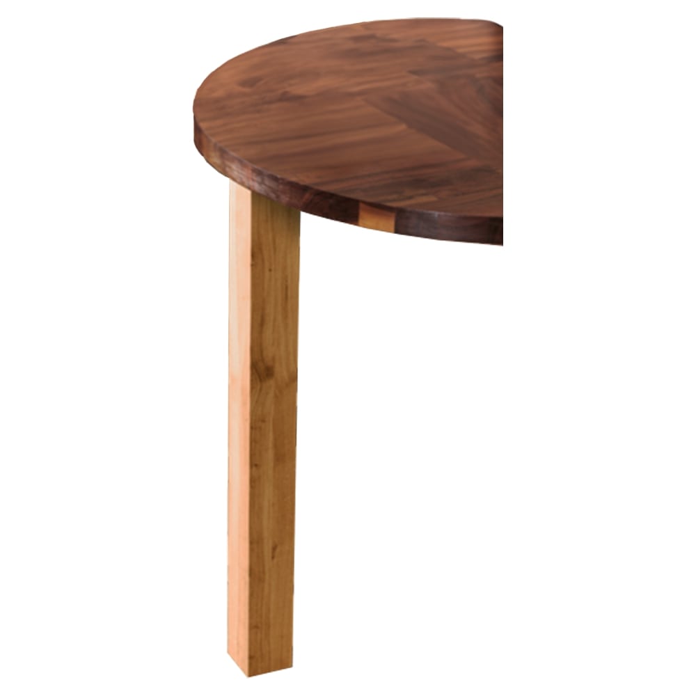 Breakfast Bar Legs - Oiled Oak 