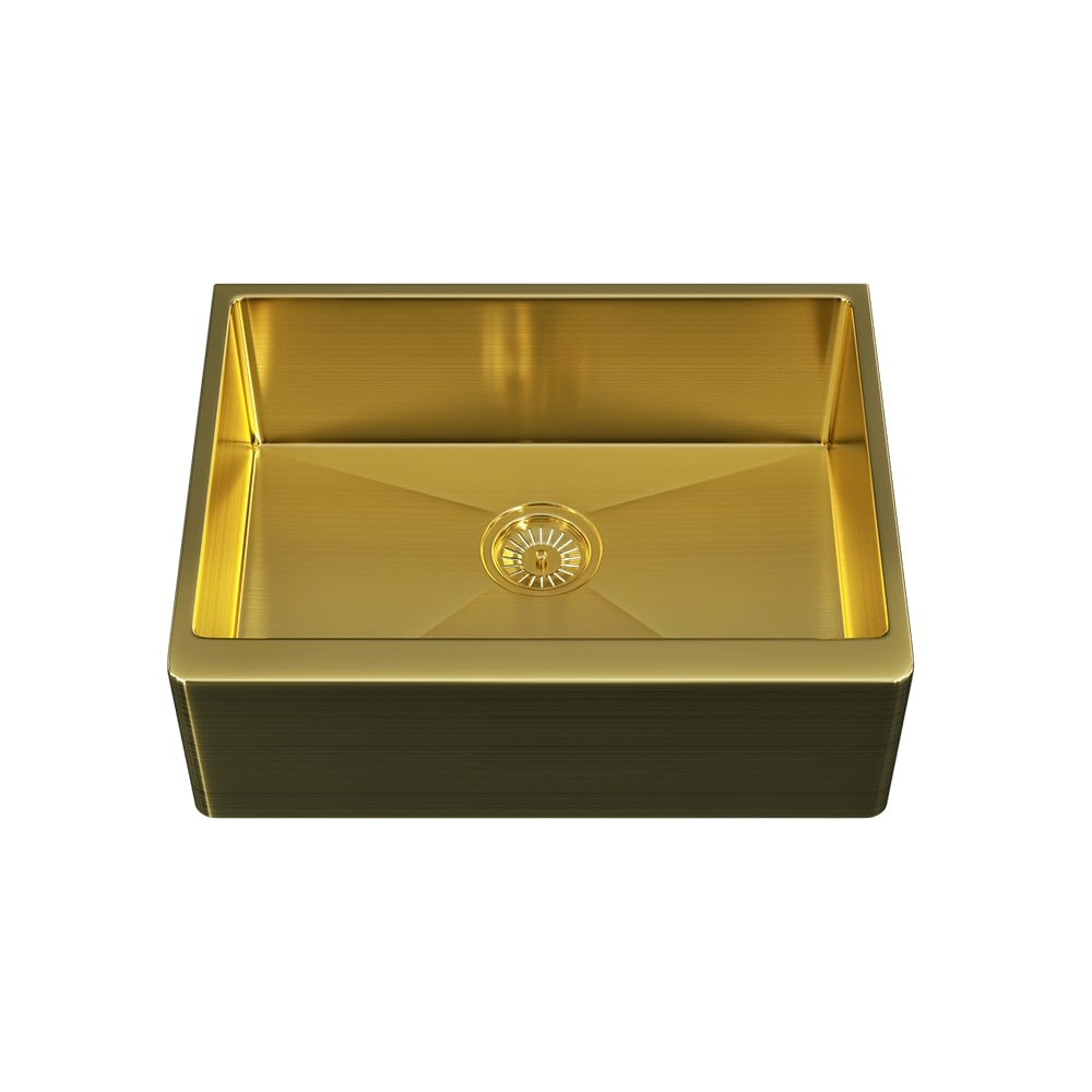 Ellsi Belfast Style Kitchen Sink & Waste Gold Finish Better Kitchens