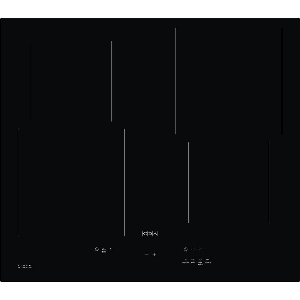 CDA HN6013FR - 4 Zone Plug and Play Induction Hob
