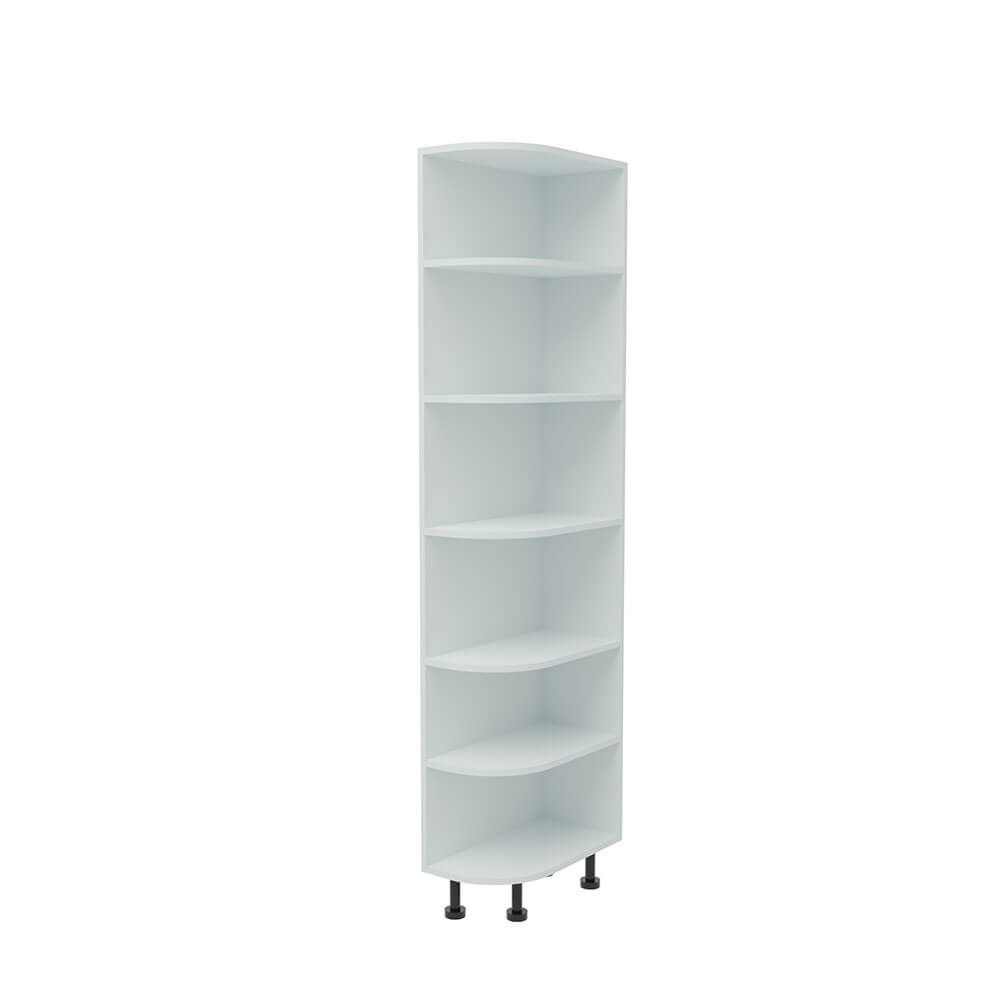 Curved Open Tall Unit (R168) - 300 x 570mm (Medium) - Right Hand