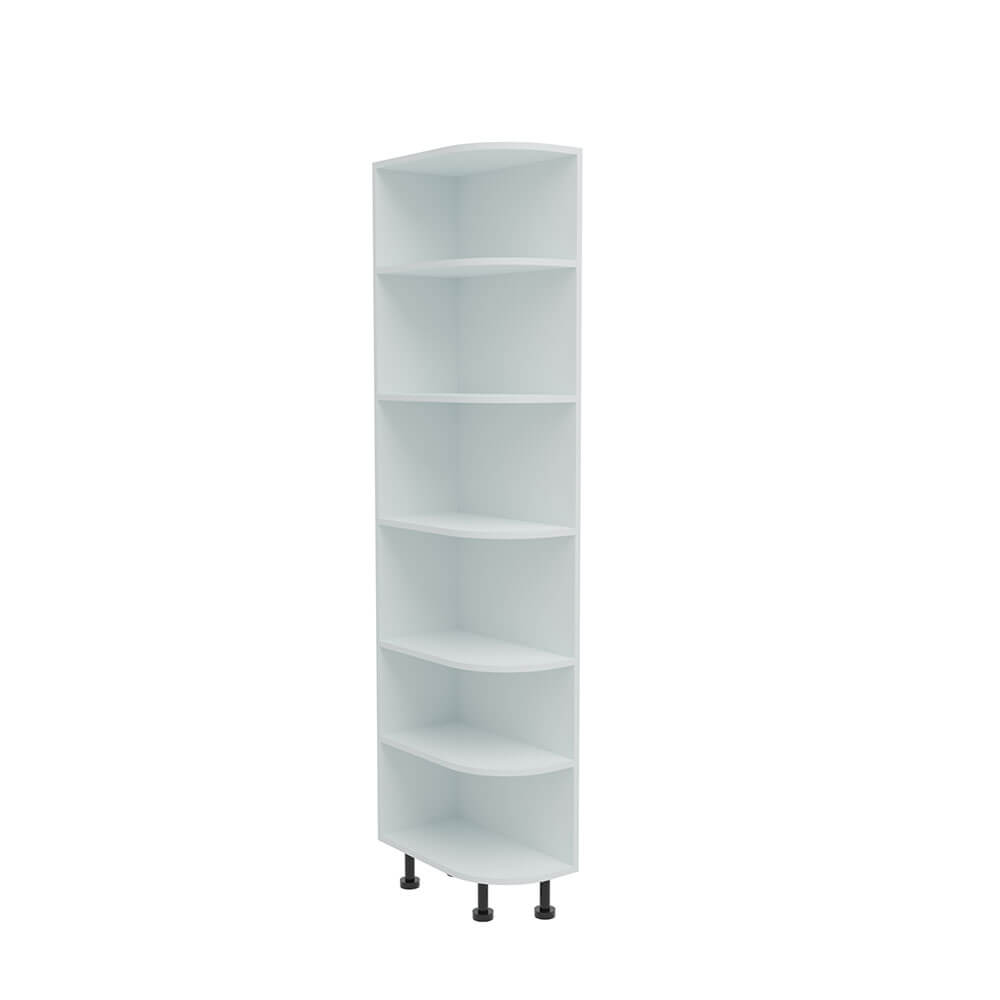 Curved Open Tall Unit (R199) - 300 x 570mm (Medium) - Left Hand