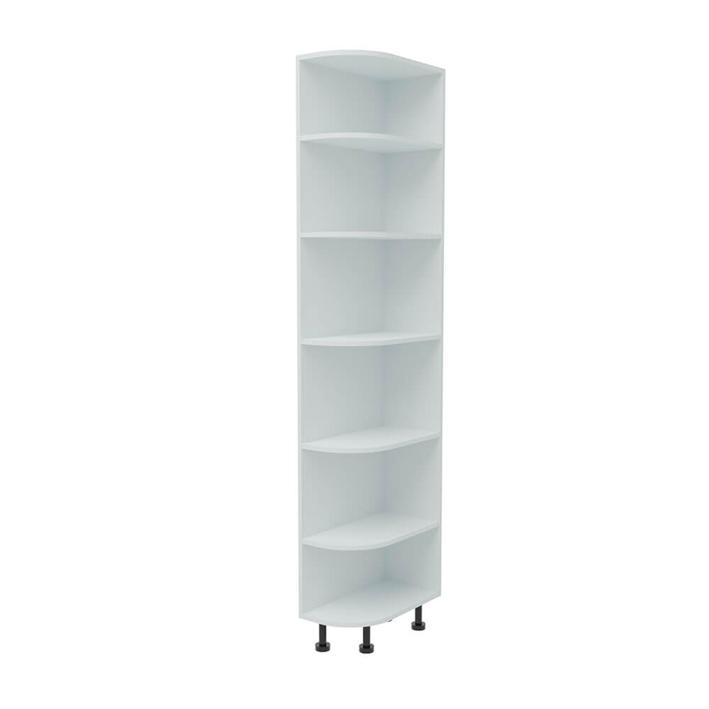Curved Open Tall Unit (R202) - 300 x 570mm (High) - Right Hand