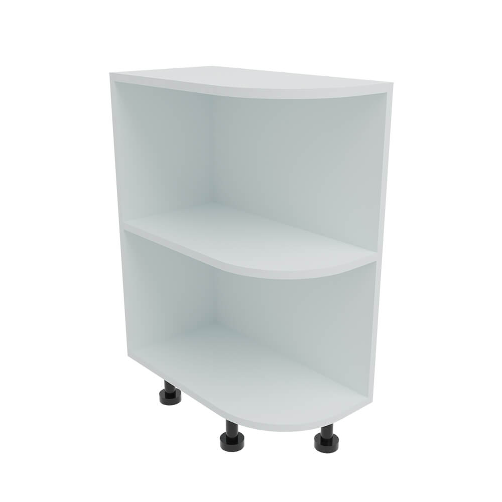 Curved Open Base Unit - 300mm x 570mm (R243) - LH