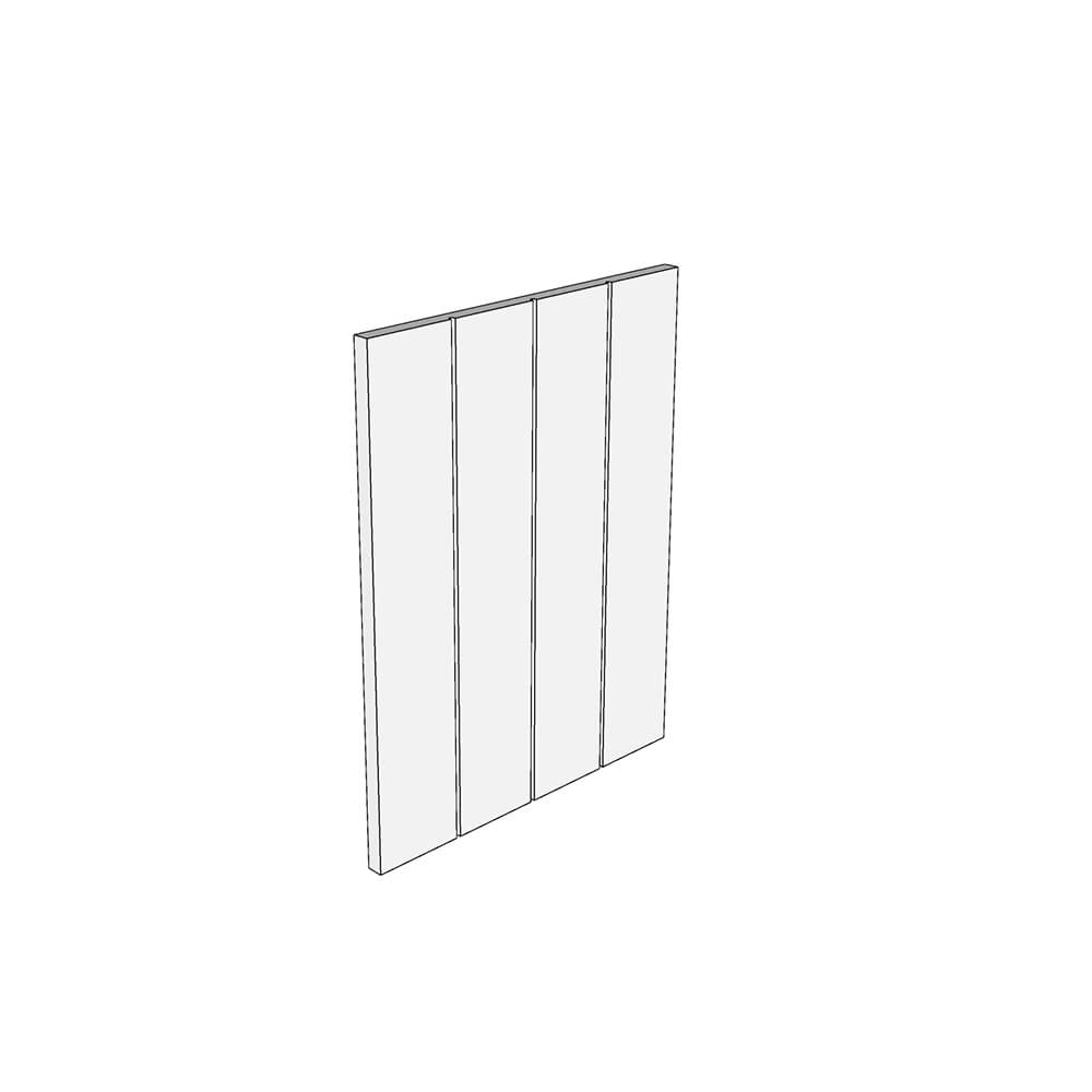 Padstow Bedside Table End Panel - T&G - 540 x 550 x 18mm