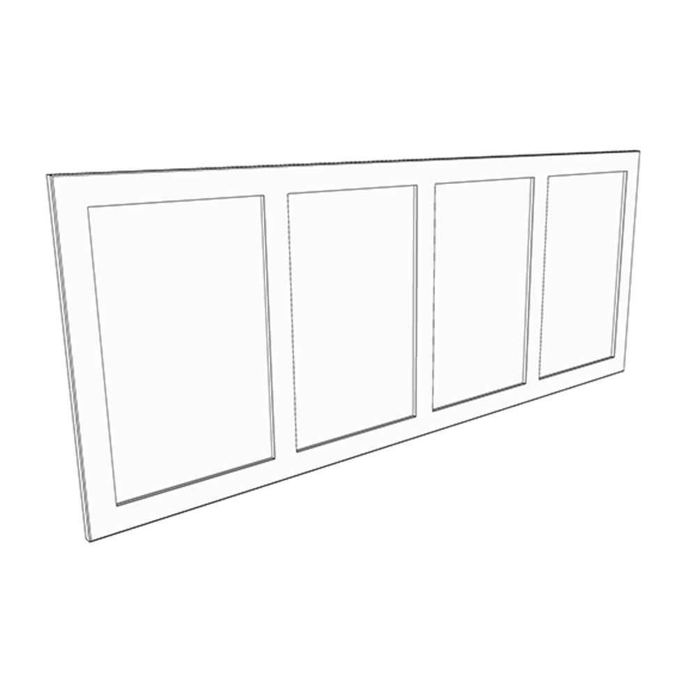 Brecan Headboard - 4 Frame Panel - 1510mm x 600mm