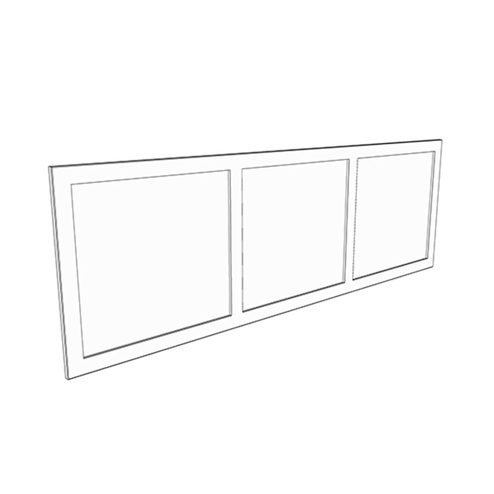 Brecan Headboard - 3 Frame Panel - 1830mm x 600mm