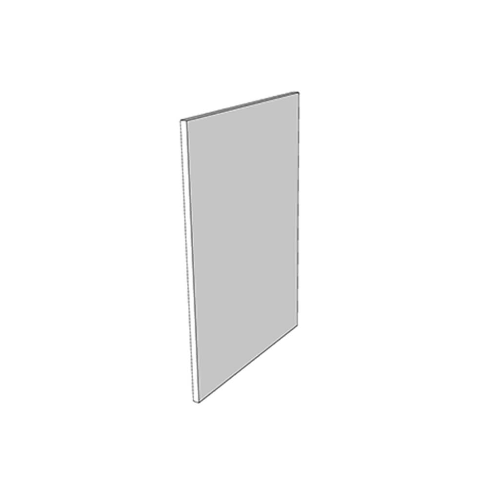 Wrenbury 3 Drawer Base End Panel - Plain - 760mm x 550 x 18mm