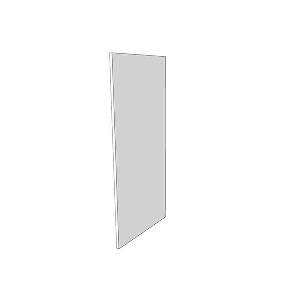 Chelsea 5 Drawer Base End Panel - Plain - 1194mm x 550 x 18mm