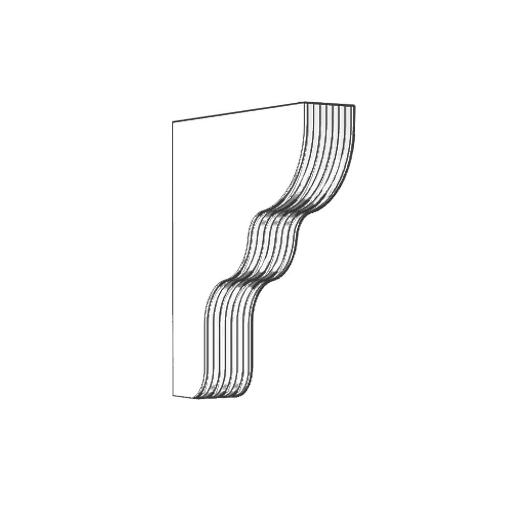 Chelsea Shelf Bracket - 2180 x 210 x 36mm