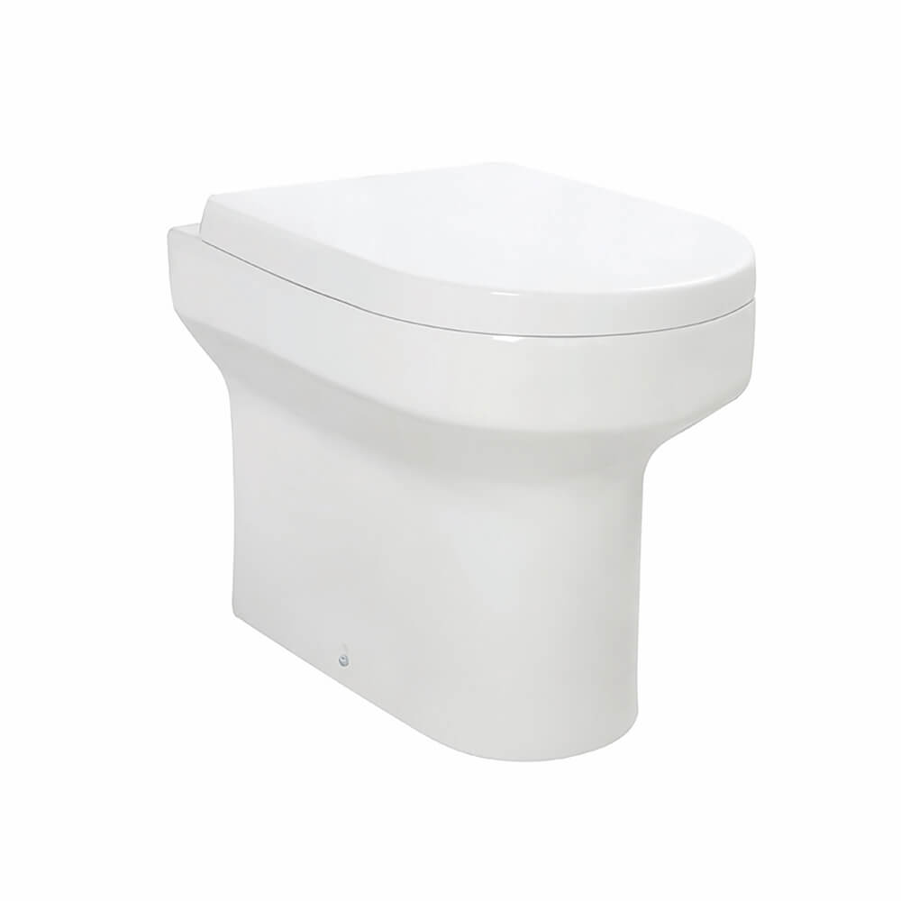 Spa Rimless Back to Wall Pan & Wrap Over Seat