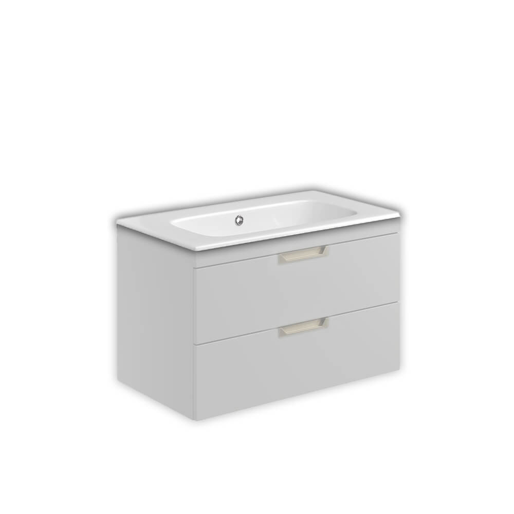 Aubrey White Basin - For 800mm Units (Component)