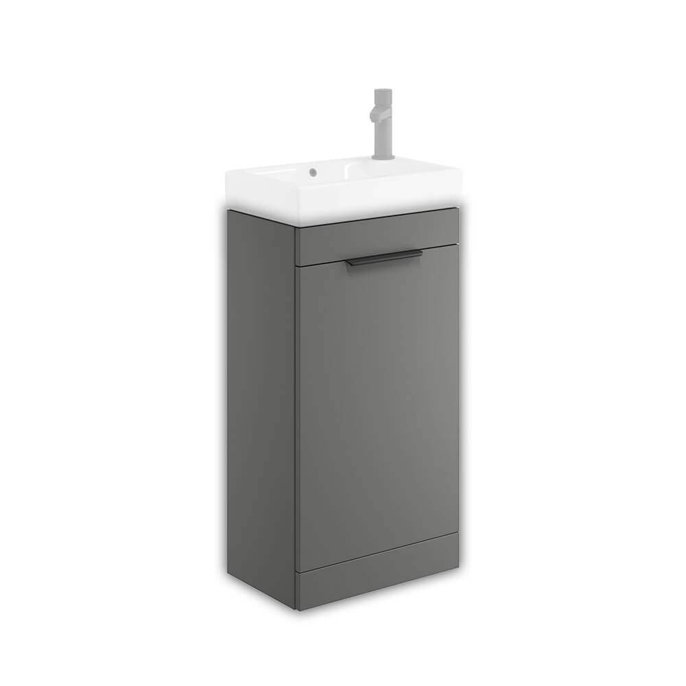 Esme 450mm Cloakroom Unit - Dust Grey (Component)