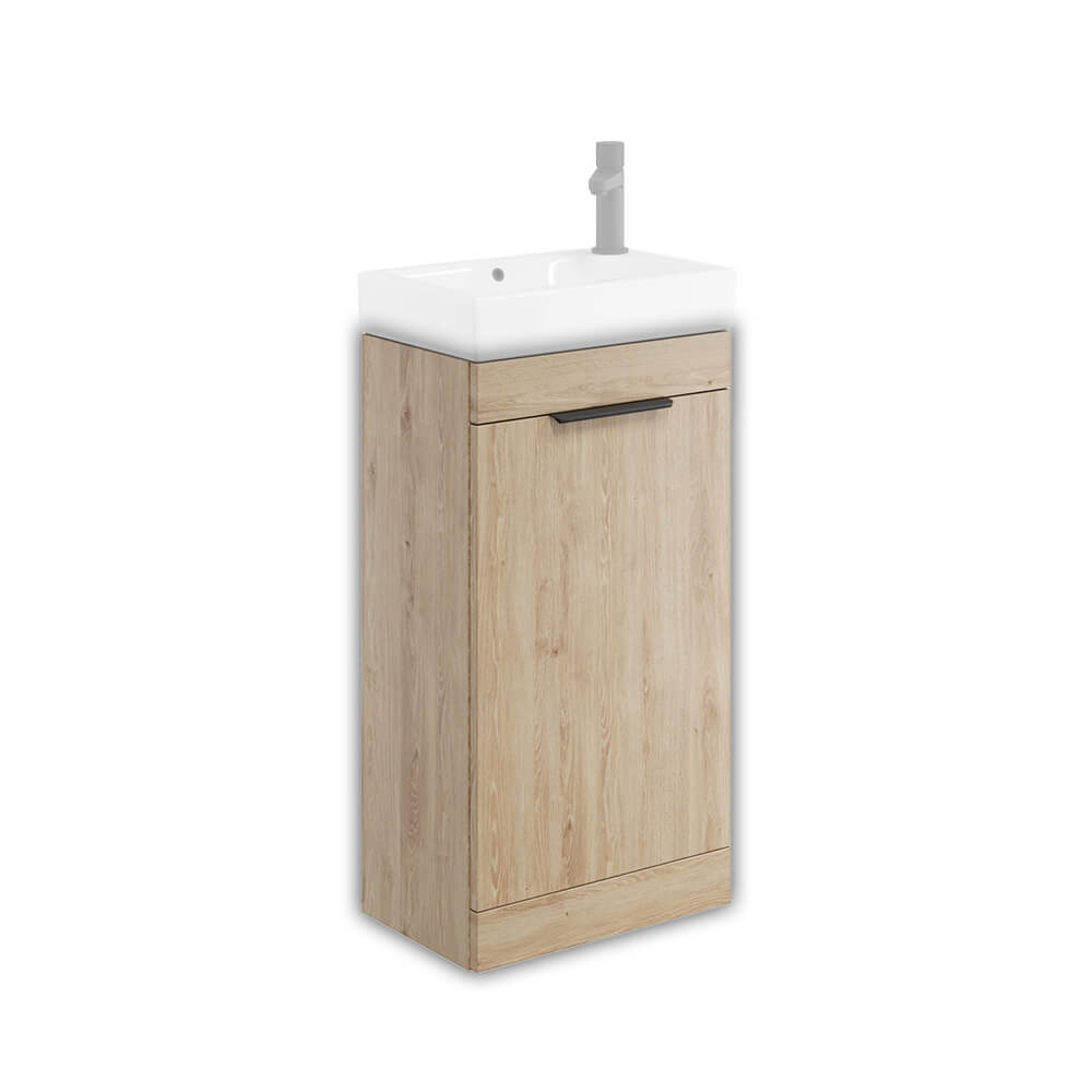 Esme 450mm Cloakroom Unit - Davos Oak (Component)