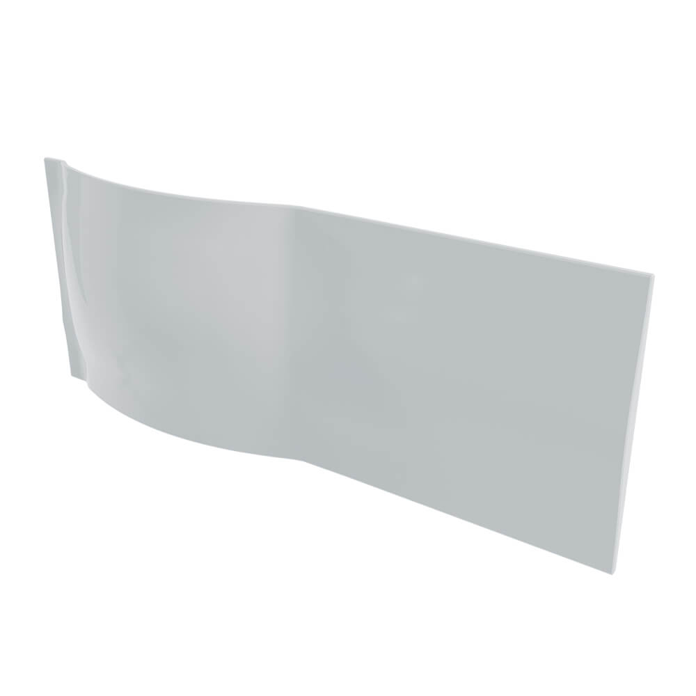 P shape Bath Front Panel - Gloss White