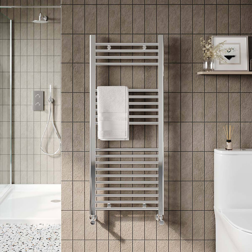 Strive - Chrome Towel Radiator - 500mm Width