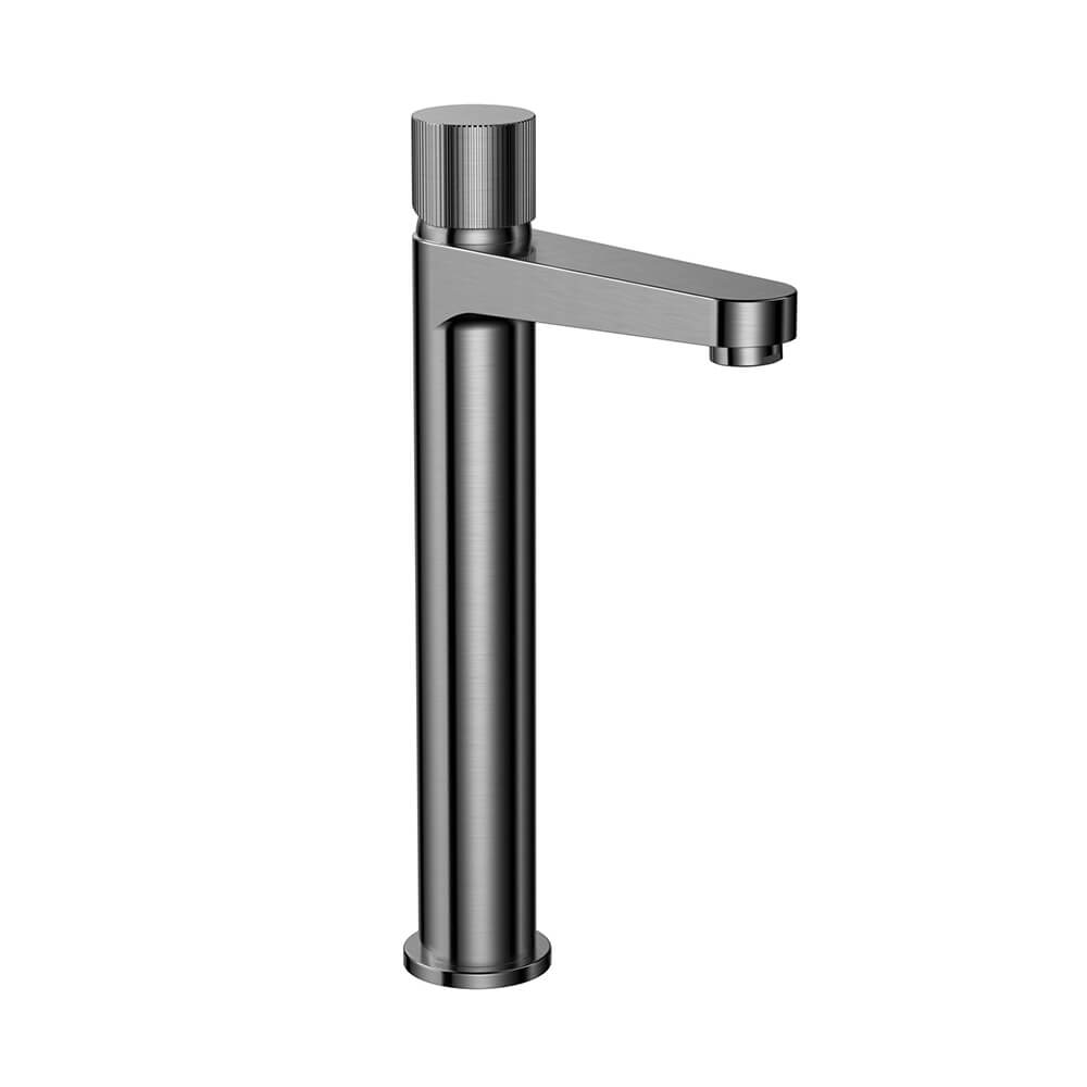 Koko Tall Mono Basin Mixer Tap - Gunmetal