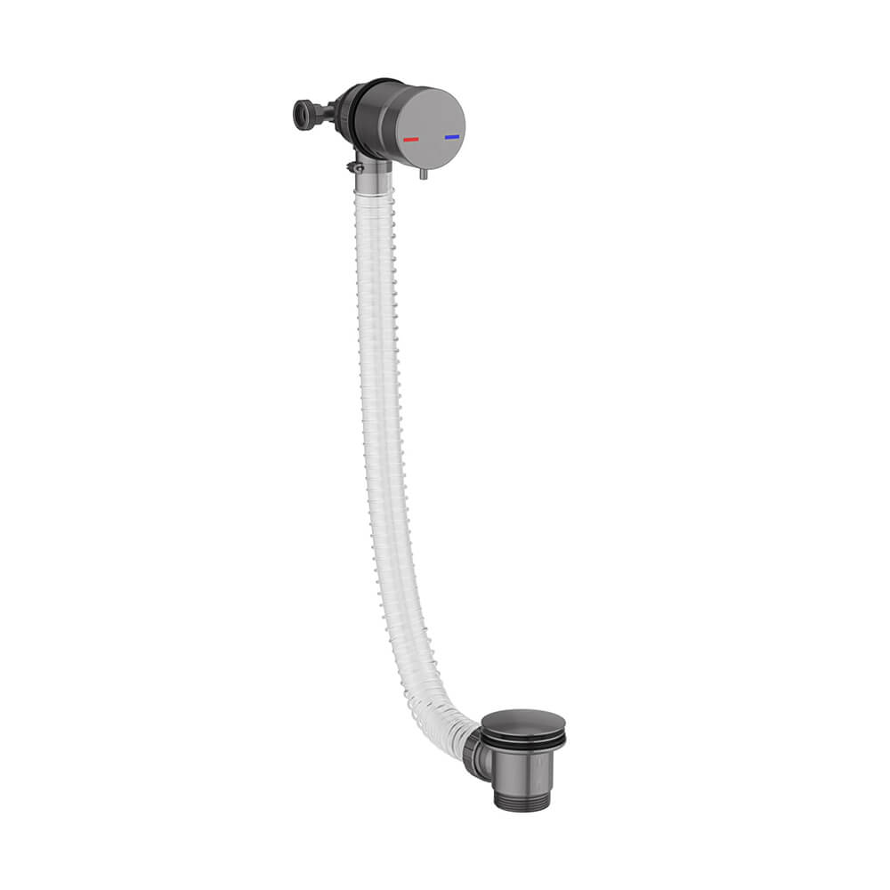 Bath Filler and Overflow - Gunmetal