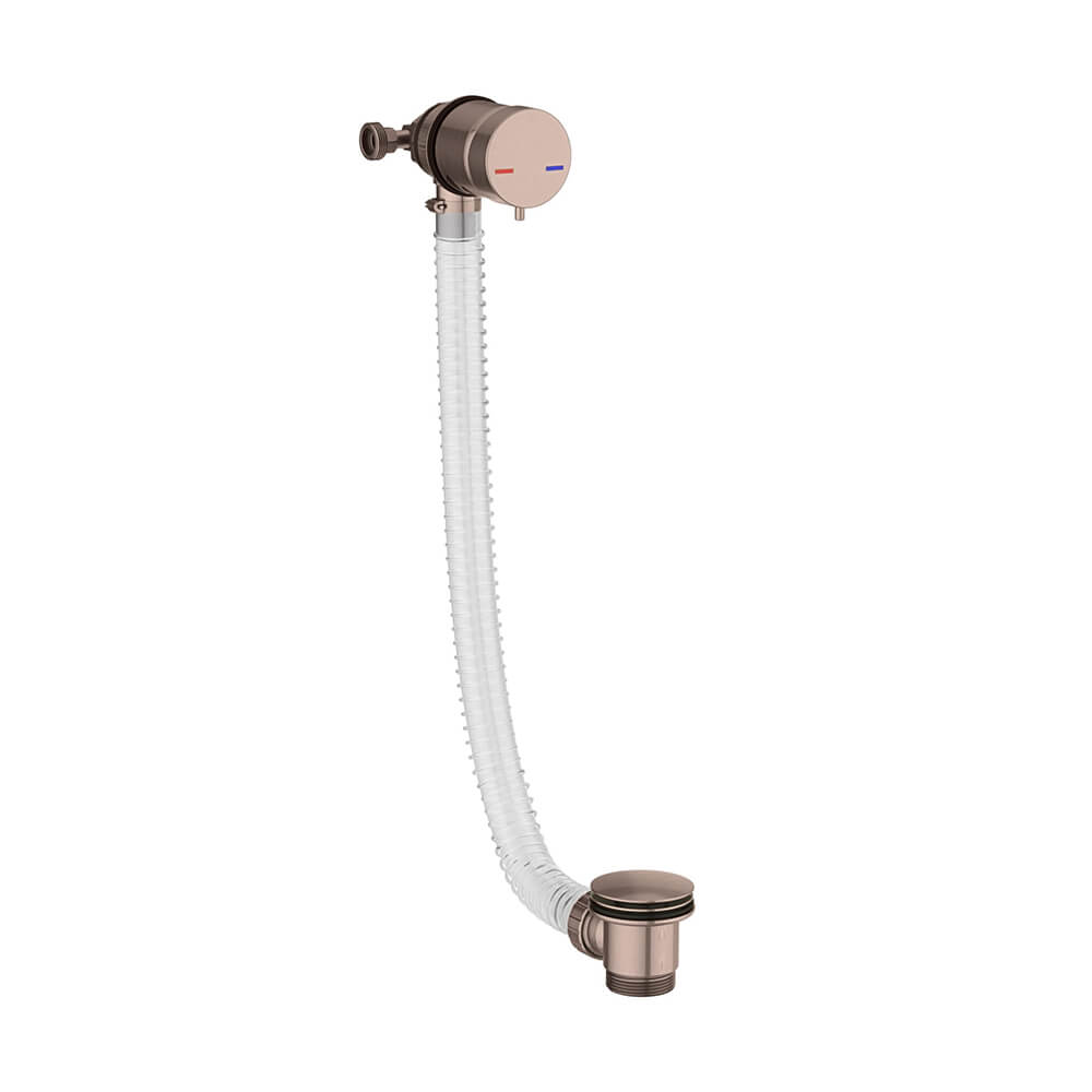 Bath Filler and Overflow - Brushed Bronze