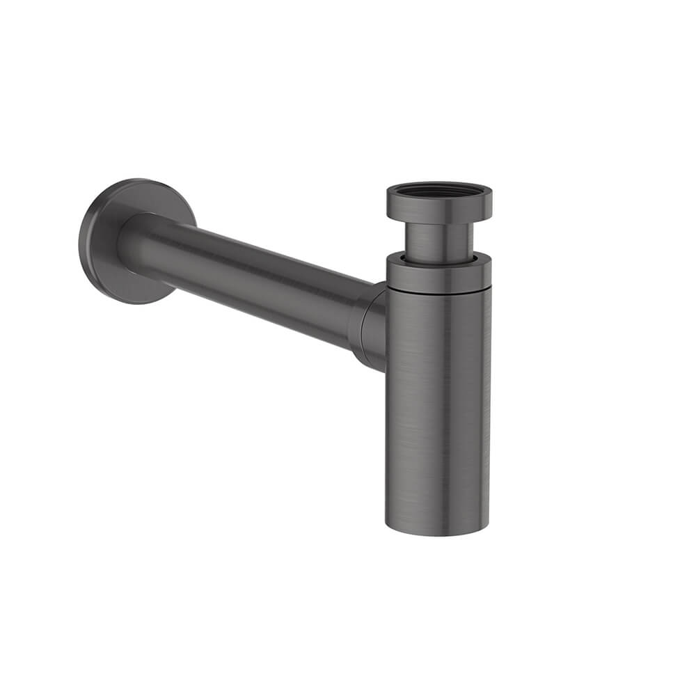 Minamilist Round Bottle Trap - Gunmetal