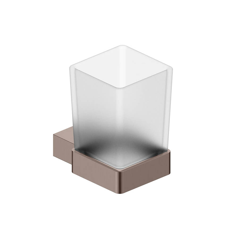 Monza Brushed Bronze Tumbler Holder