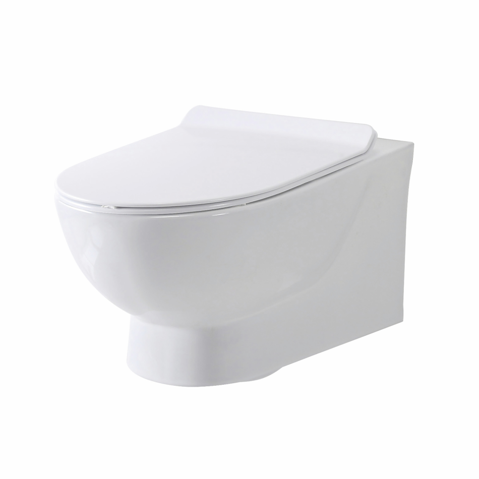 Belini Rimless Wall Hung Pan & Soft Close Pan Seat (Complete)
