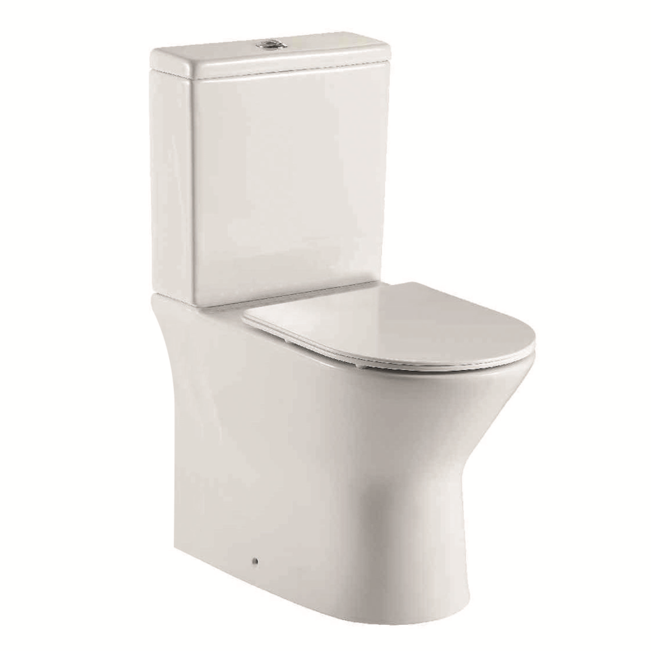 Middleton Rimless Closed Back Pan Including Cistern & Soft Close Seat (Complete)