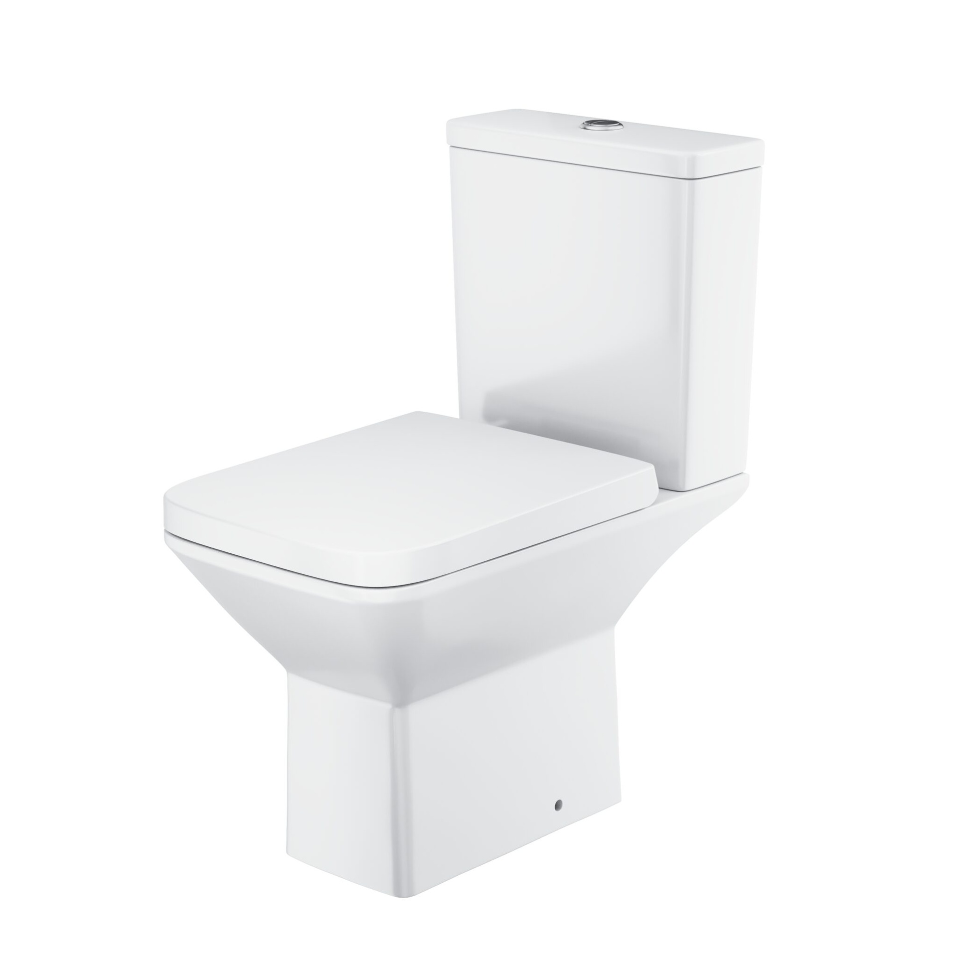 Puriti Rimless Open Back Pan Including Cistern & Soft Close Seat (Complete)
