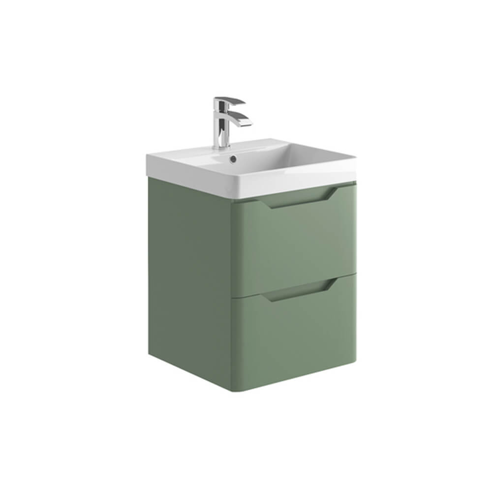 Ella 500 Wall Cabinet - Matte Sage Green (Complete)