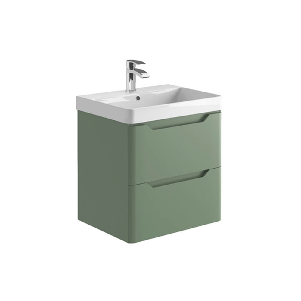 Ella 600 Wall Cabinet - Matte Sage Green (Complete)