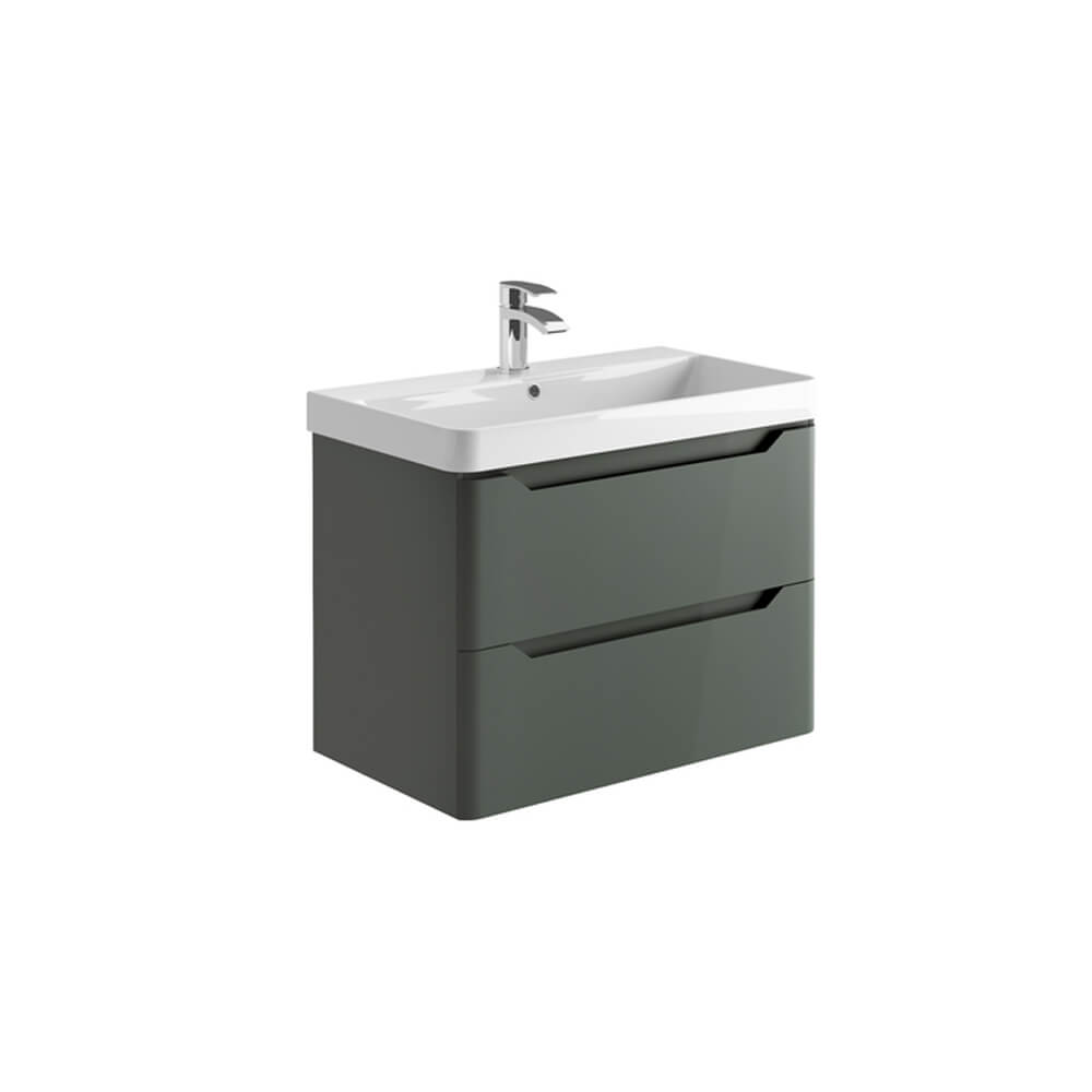 Ella 800 Wall Cabinet - Matte Anthracite (Complete)