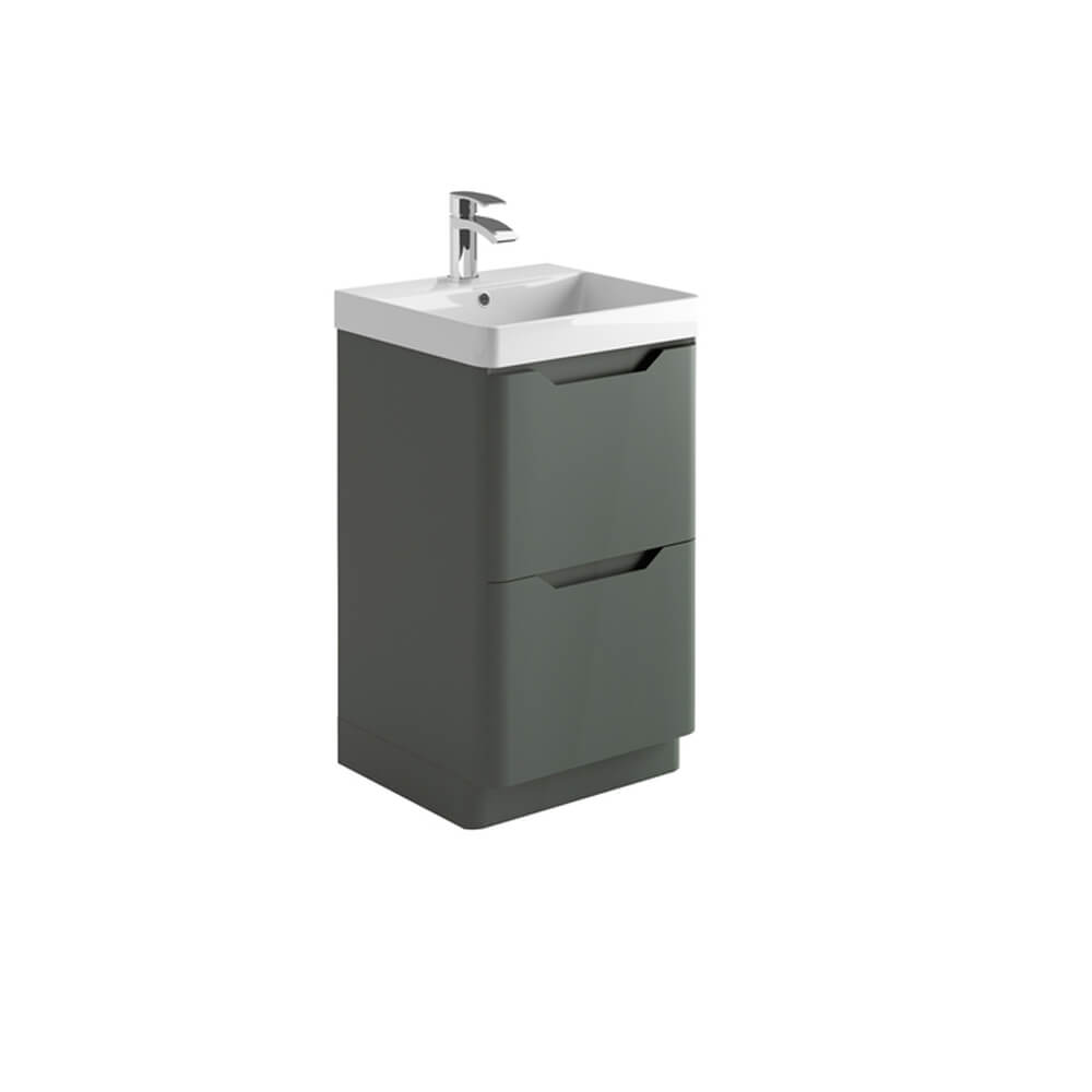 Ella 500 Floor Cabinet - Matte Anthracite (Complete)