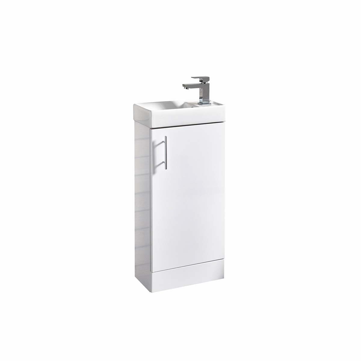 Lanza Floorstanding Furniture Pack - High Gloss White (Complete)