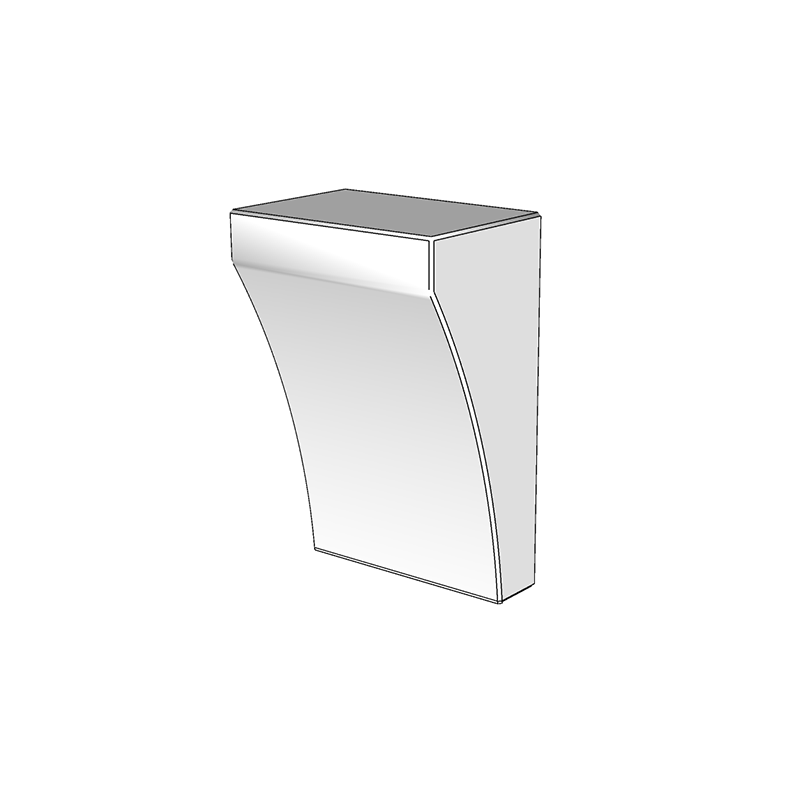 Fairwood (F&B or RAL Colour) Mantel Corbel - 200 x 90mm