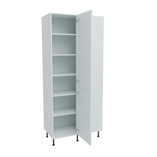 1000mm Tall Larder Corner Unit with Adjustable Corner Post - 720mm Lower Door (Medium) (Right Blank)