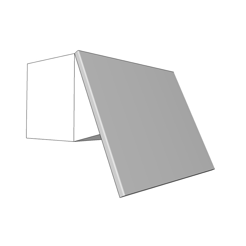 Verdano (F&B or RAL Colour) Integrated Extractor Door (490 x 596mm)