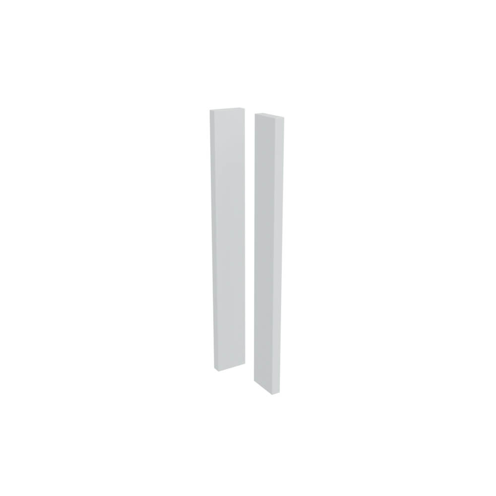 Artino Smooth Matt Adjustable Corner Post - Low