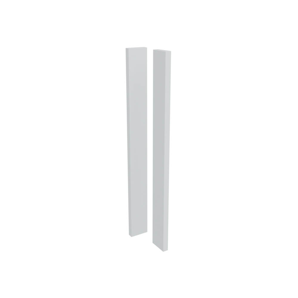Denia (On-trend Colours) Adjustable Corner Post - True Handleless Height