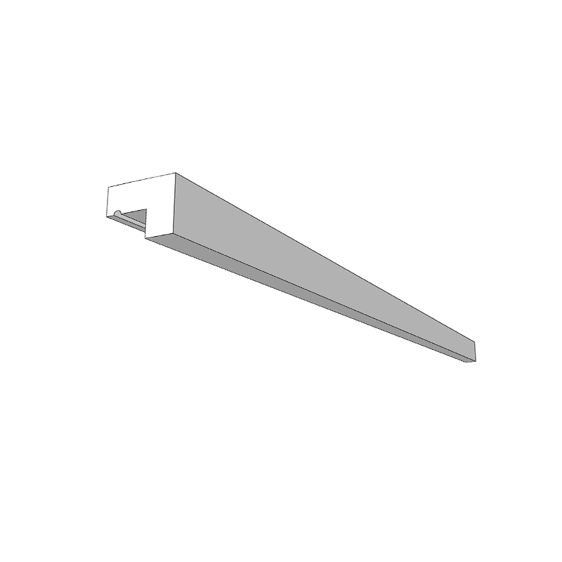 Wrenwood (F&B or RAL Colour) Straight Pelmet - Square End - 3m